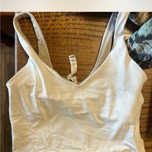 lululemon athletica white and grey